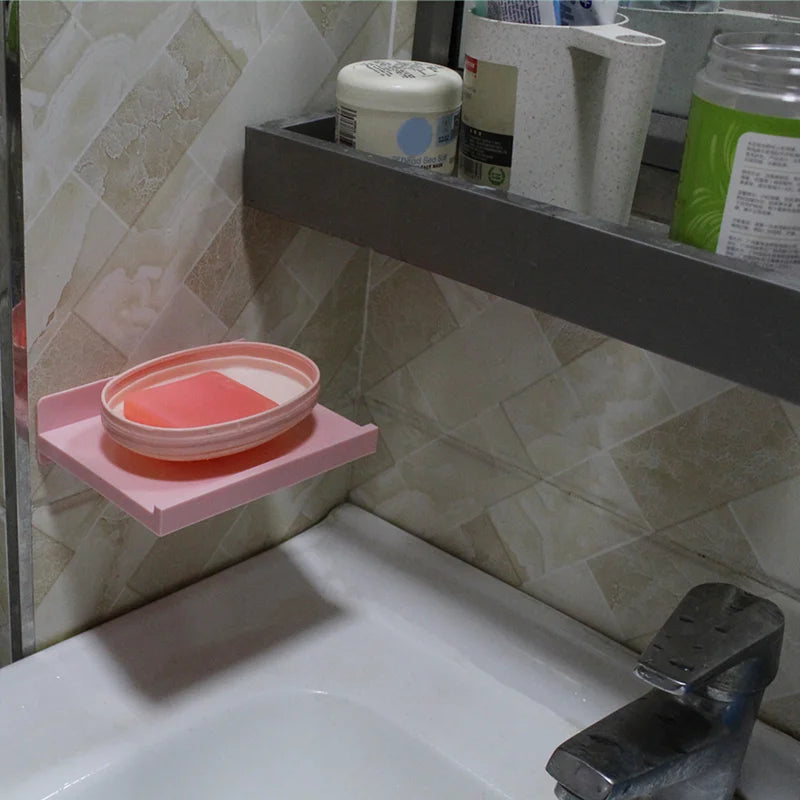 Punch-Free Bedroom Storage Shelf bathroon accessories Home Holder bracket kitchen accessories etagere aepice oeganizer hogar